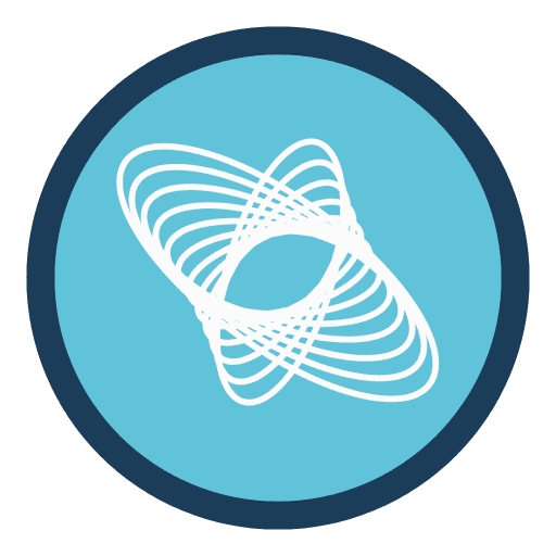 Xcelsus logo in a circle